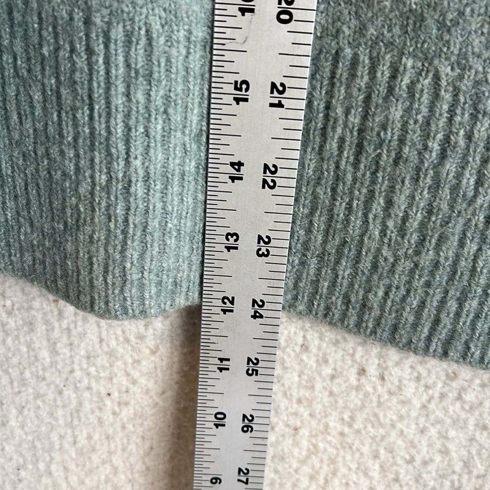 J. Crew Supersoft Rollneck Sweater Womens XS Green - Picture 4 of 8